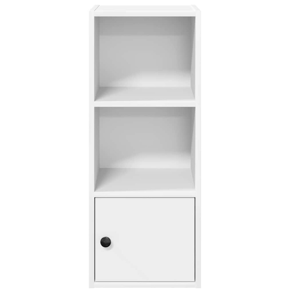 vidaXL Regał, biały, 31x24x77 cm, materiał drewnopochodny