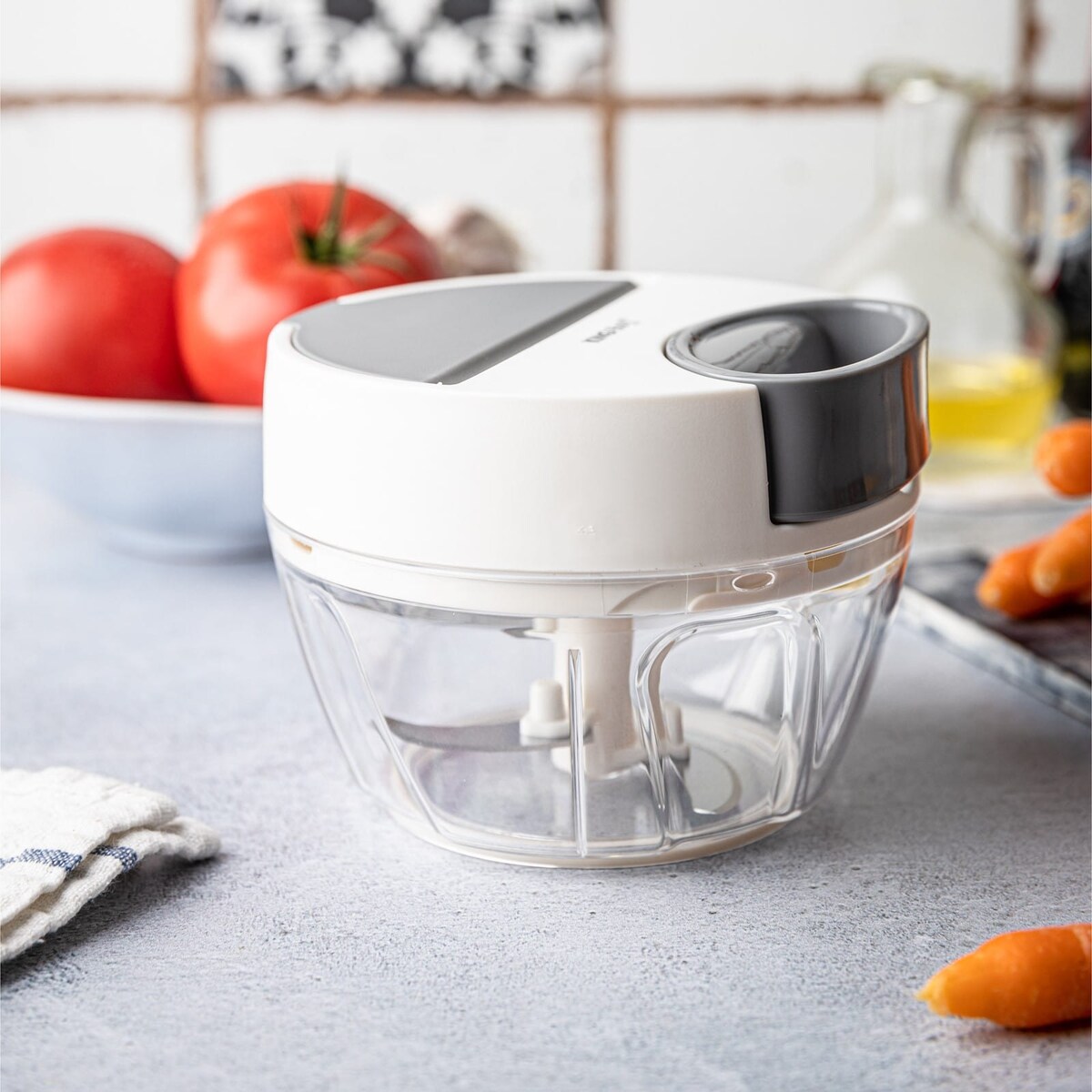 Rozdrabniacz siekacz kuchenny sznurkowy 400ml KINGHOFF