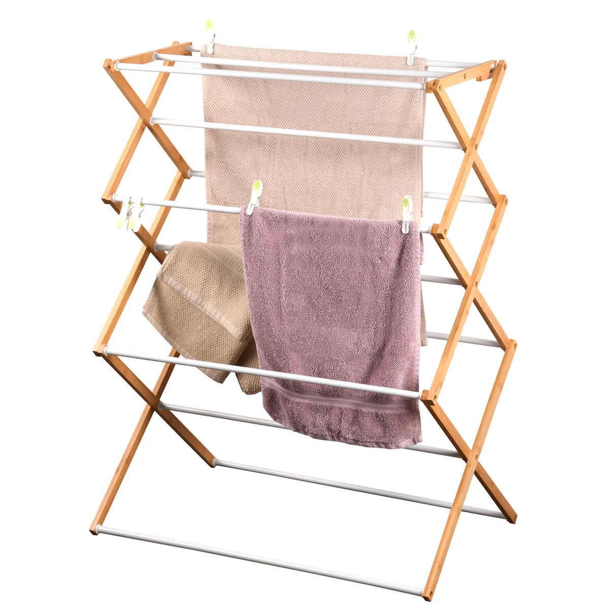 Bambusowa szuszarka stojąca, 10 drążków