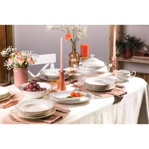Serwis obiadowy dla 12 osób 40 el. Fryderyka Ivory 3617