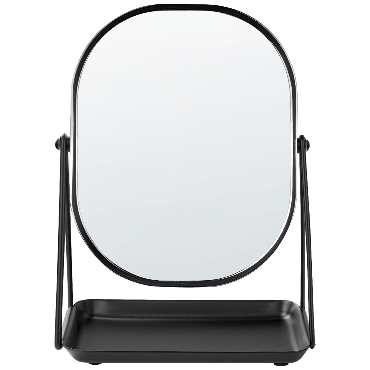 Lusterko kosmetyczne 20 x 22 cm Black CORREZE