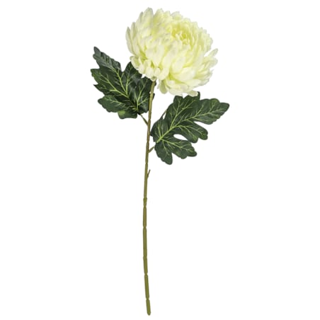 Sztuczne Kwiaty Sztuczna Chryzantema 70 Cm Biała Jak Żywa Ozdoba Wiosna