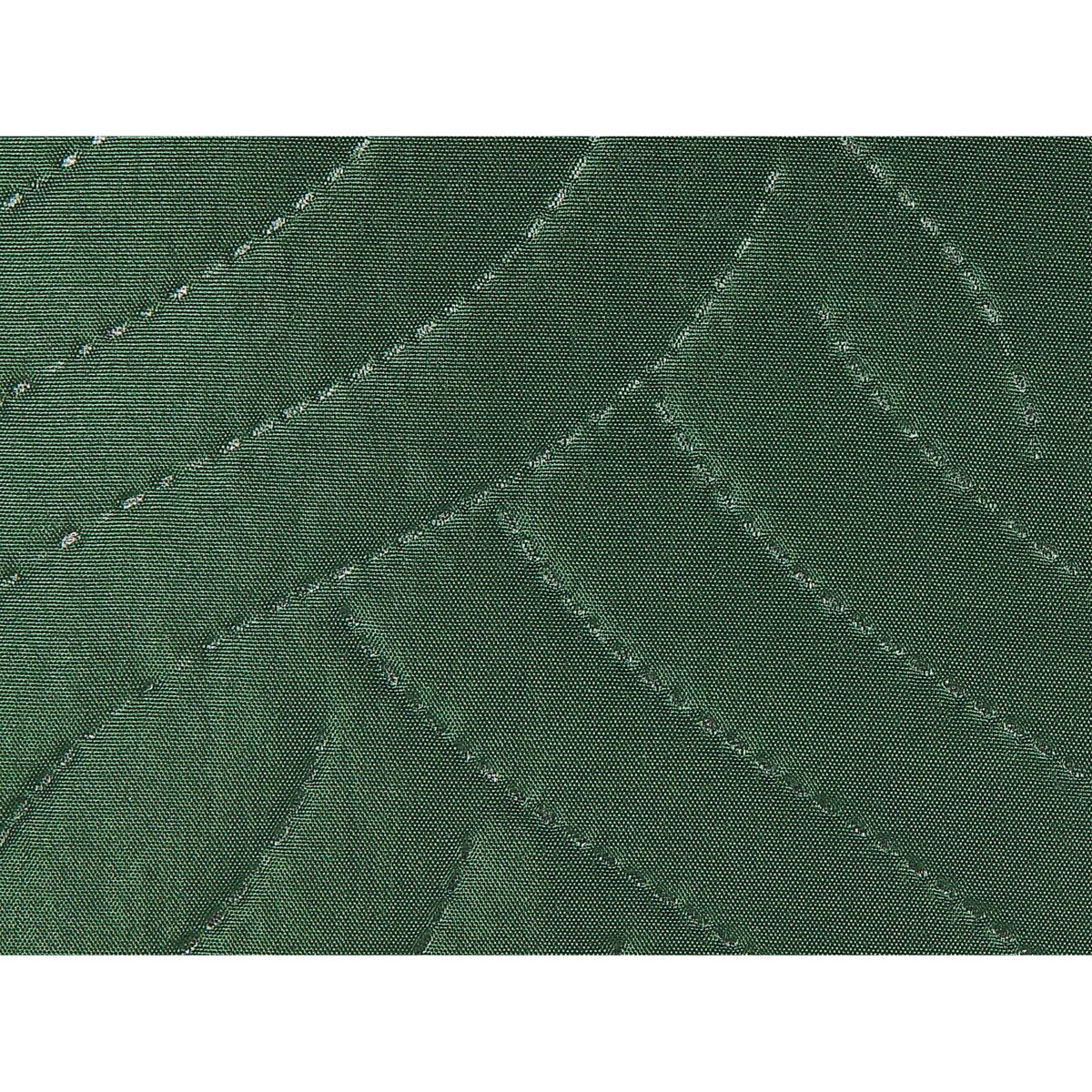 Komplet narzuta z poduszkami tłoczony 140 x 210 cm zielony BABAK