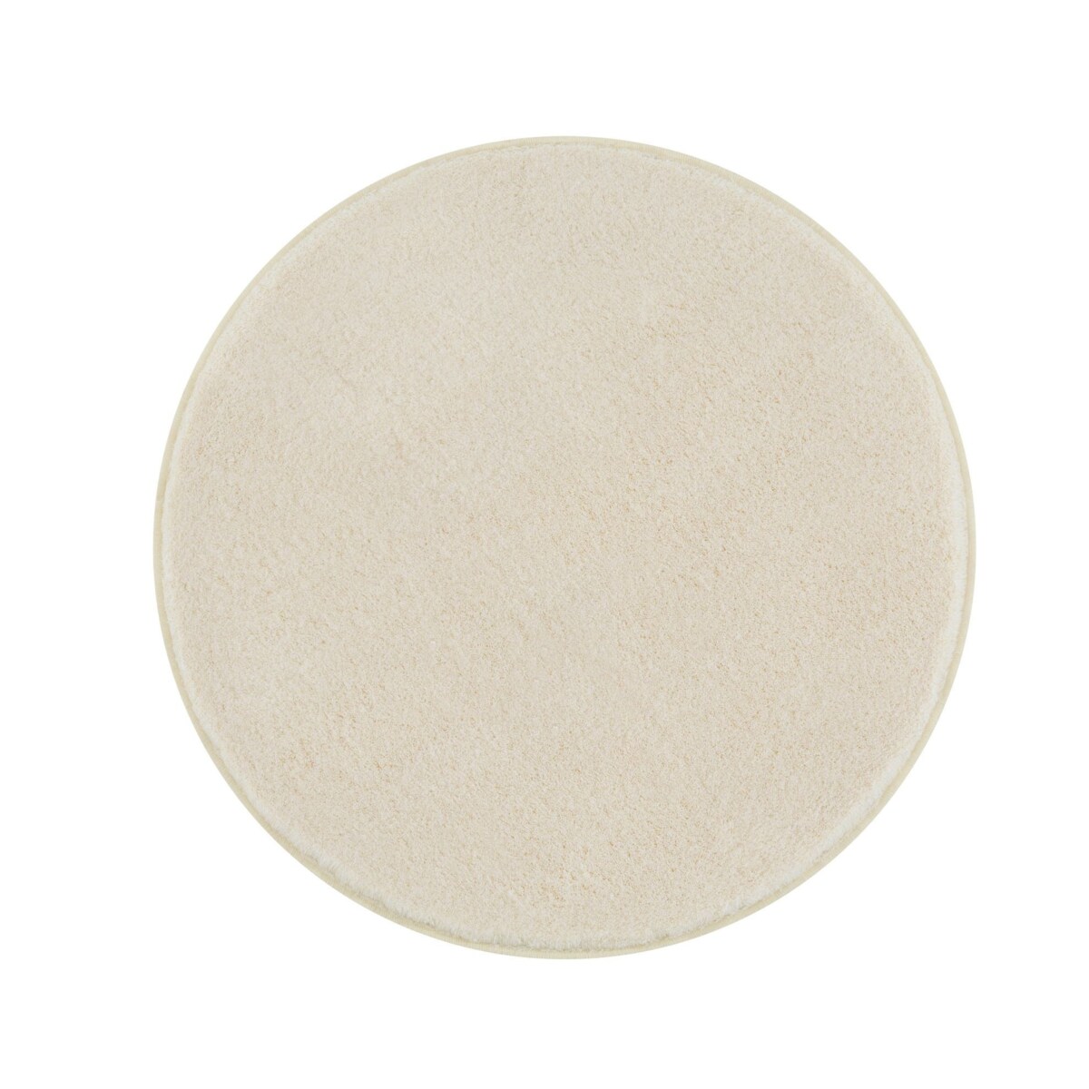Kleine Wolke Relax Dywanik łazienkowy naturalny beż 100 cm okrągły
