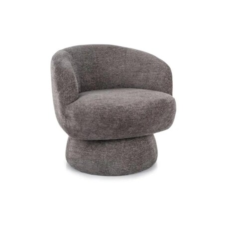 Fotel tapicerowany COSMIC RAVEN obrotowy szary