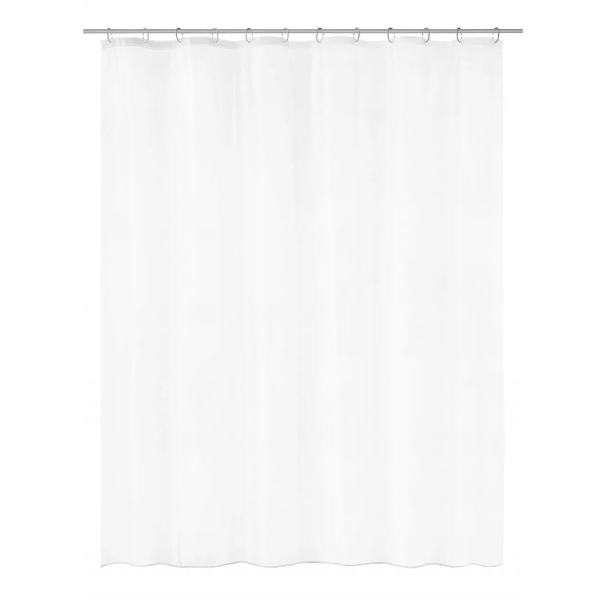 Kleine Wolke Phoenix Winylowa Zasłona prysznicowa biała 240x180 cm