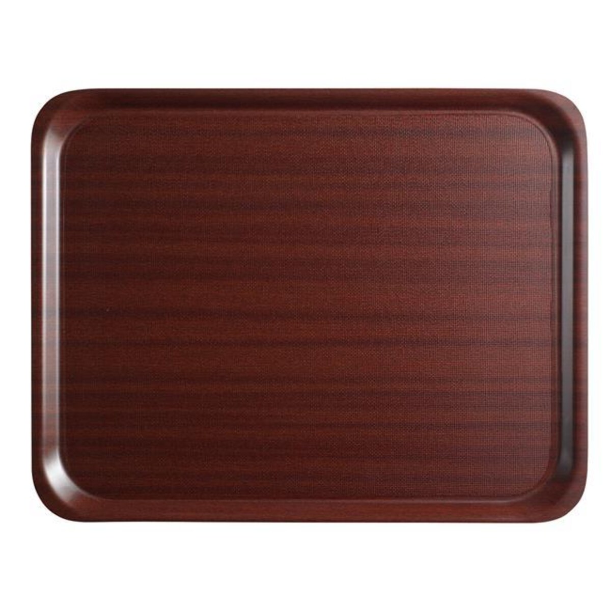 Taca do serwowania Mykonos, antypoślizgowa, w kolorze mahoniowym, prostokątna, o wym. 330x430 mm, Cambro