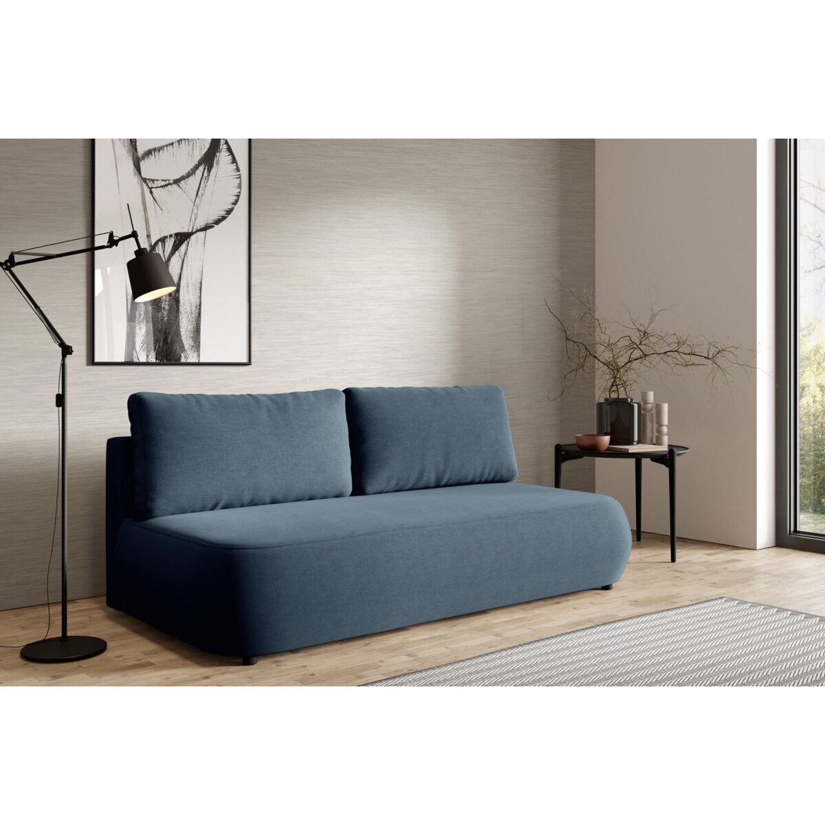 Kanapa OKOPE z funkcją spania Kolor: Wind 77