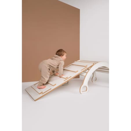 3w1 DUŻY bujak montessori + DUŻA zjeżdżalnia DRABINKA + blat