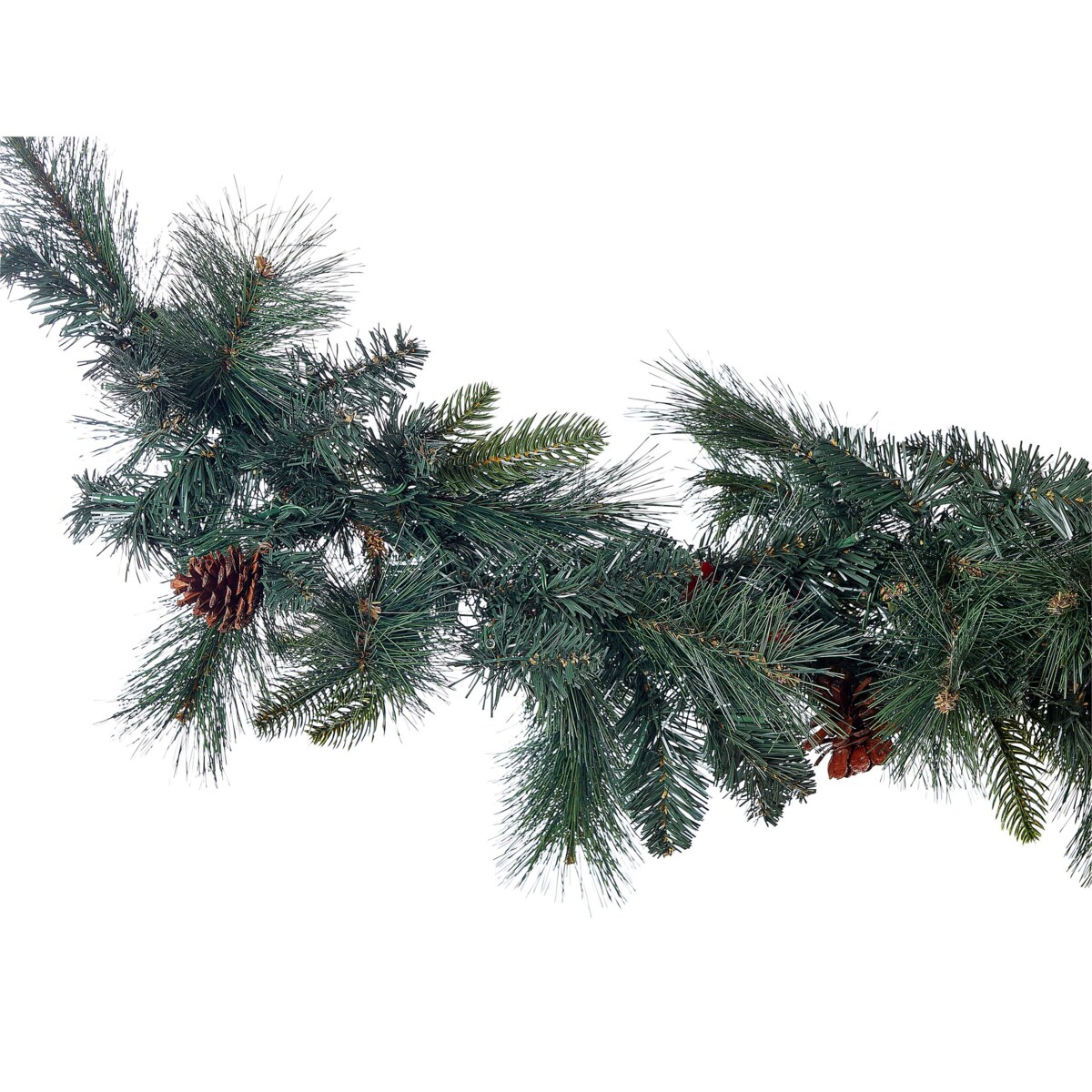 Świąteczna girlanda LED 180 cm zielona KAMERUN