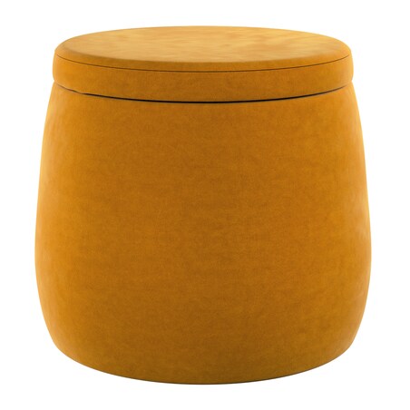 Puf Candy Jar, miodowy, ø40, wys. 40 cm, Posh Velvet