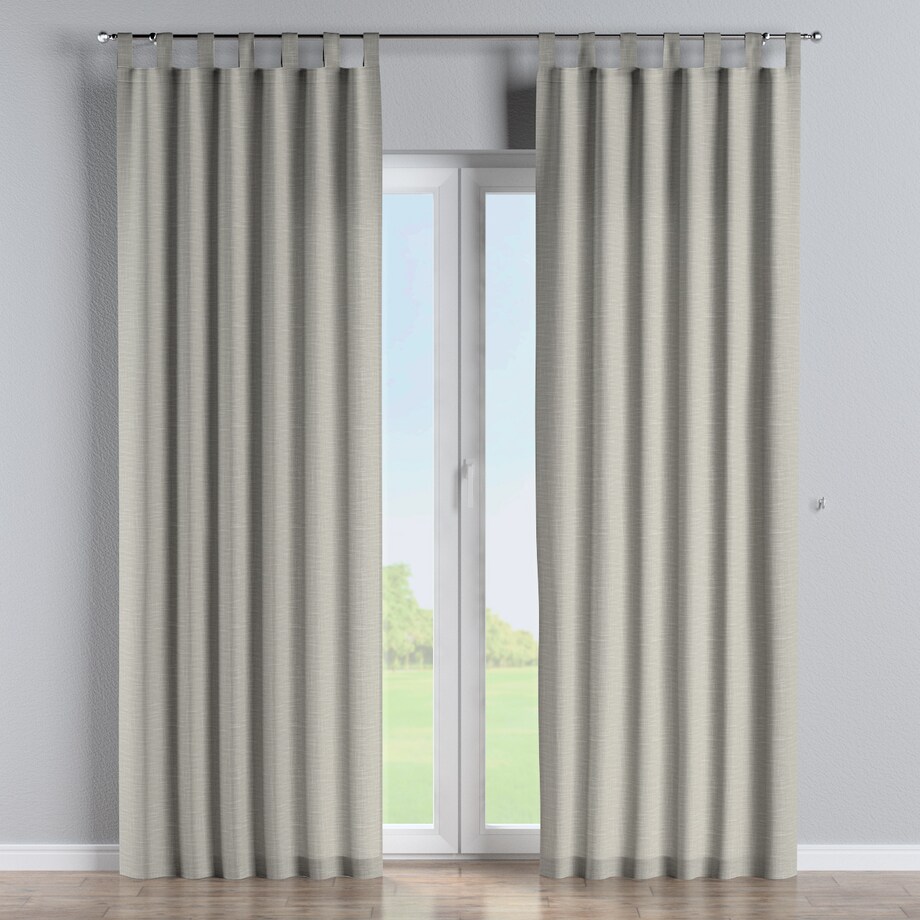 Zasłona na szelkach 1 szt. 130x245 beżowy