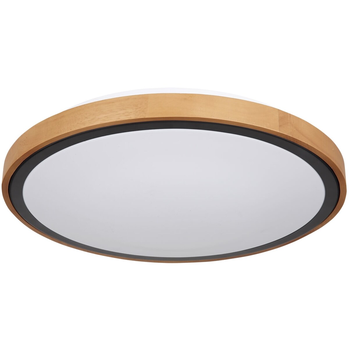 Lampa nasufitowa Bruno 41764-24 loftowa LED 24W drewniana