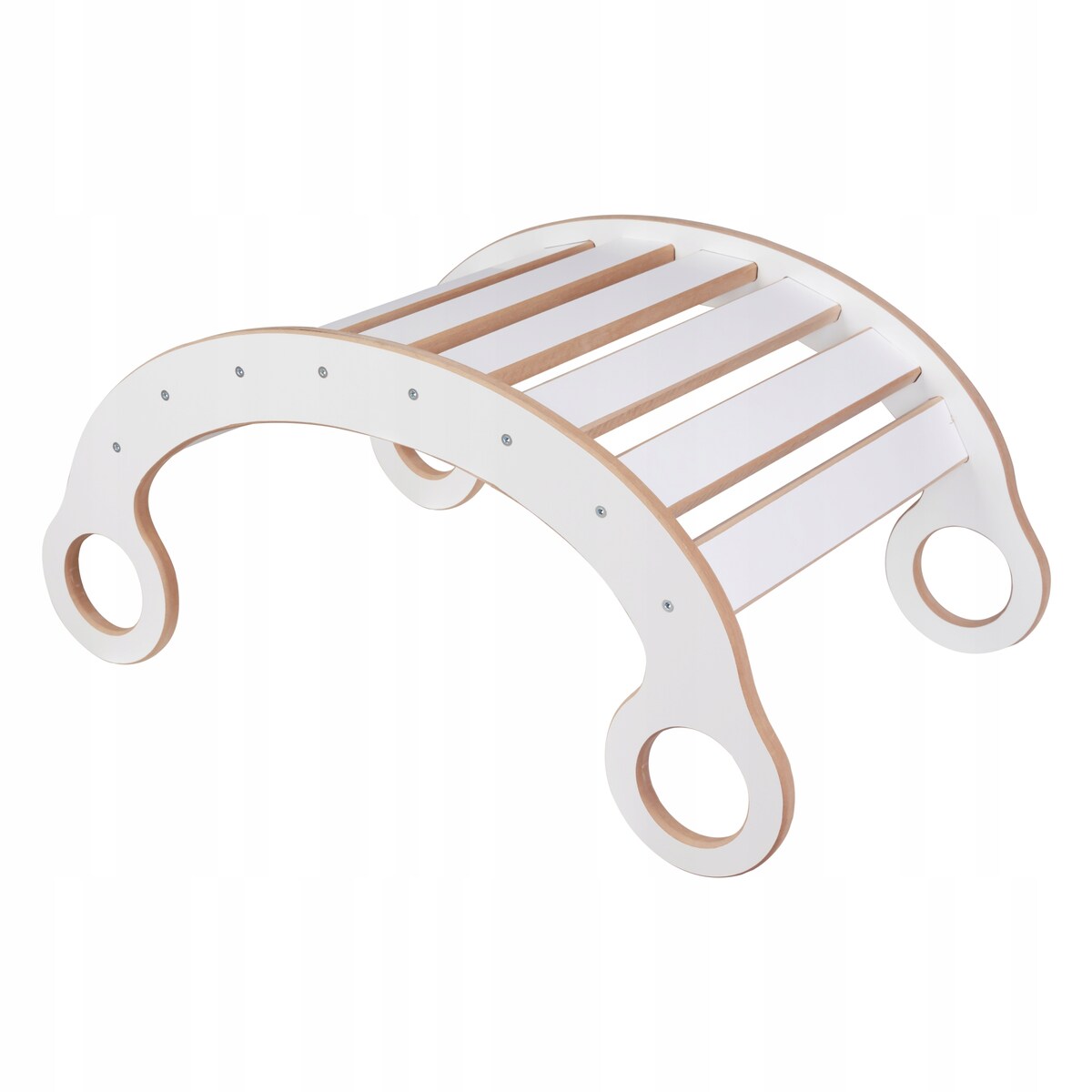 Bujak Montessori deska balansowania Poduszka Beż CERTYFIKAT 74 cm