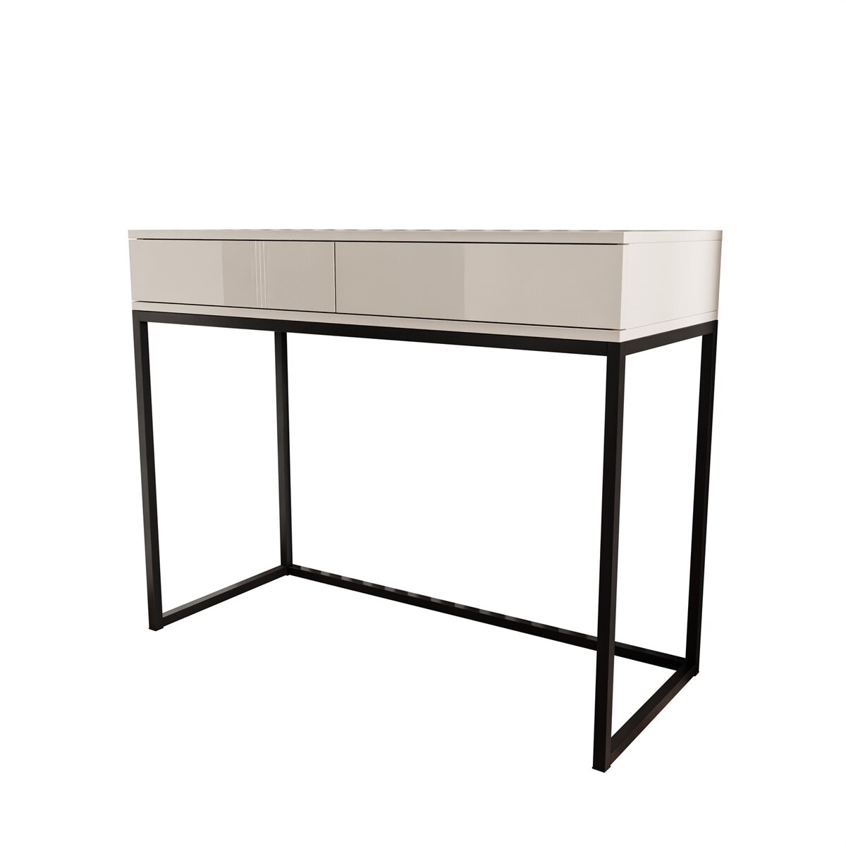 Konsola BLANCO GLAMOUR kaszmir na stelażu carnym, push-to-open