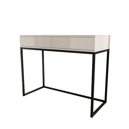 Konsola BLANCO GLAMOUR kaszmir na stelażu carnym, push-to-open