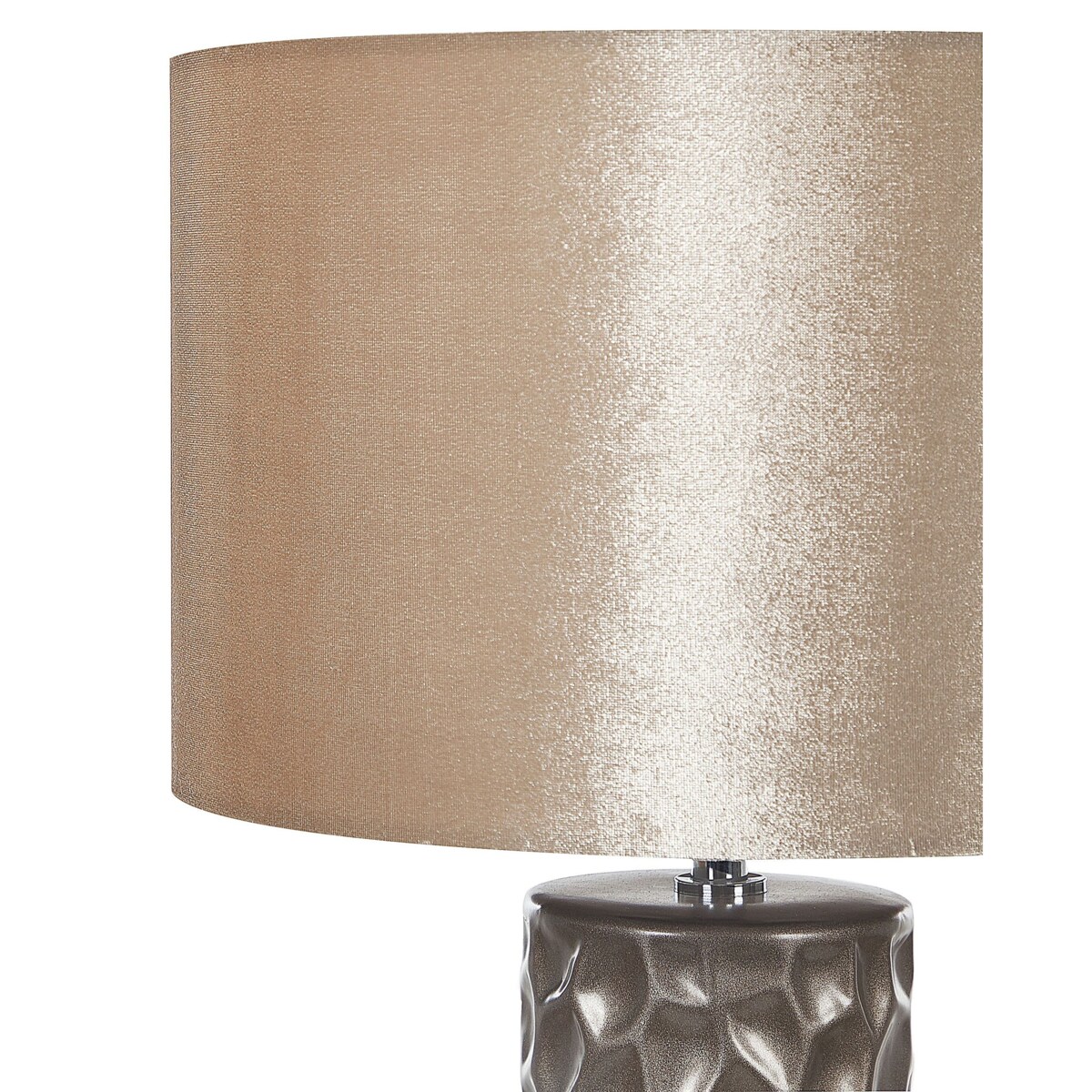 Lampa stołowa ceramiczna złota SANKURU