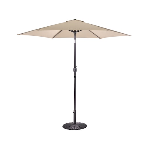 Parasol ogrodowy 266 cm VARESE Beżowy