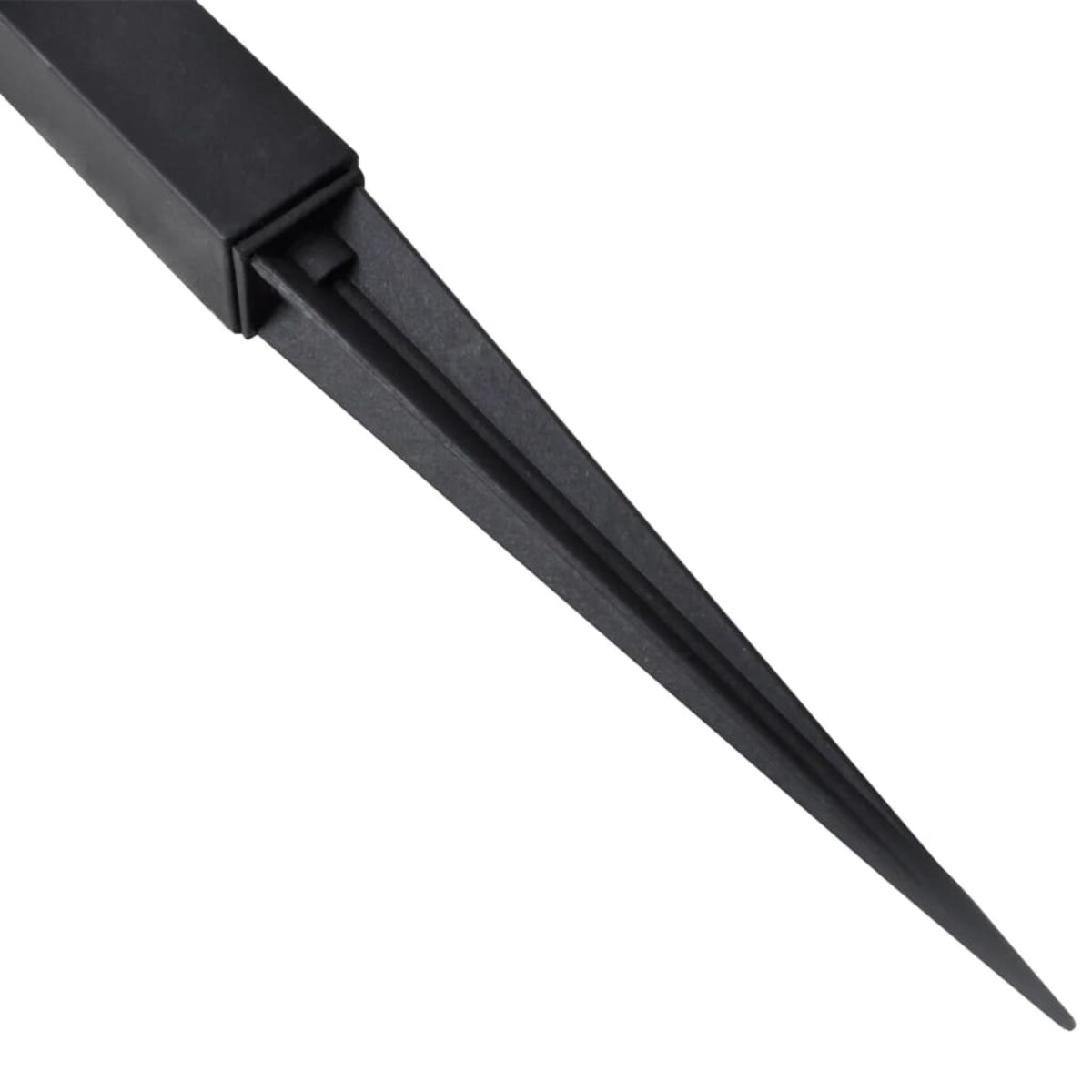 vidaXL Ogrodowe lampy solarne LED, 12 szt., ze szpikulcem 8,6x8,6x38 cm