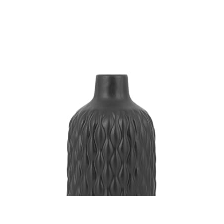Wazon dekoracyjny ceramiczny czarny EMAR