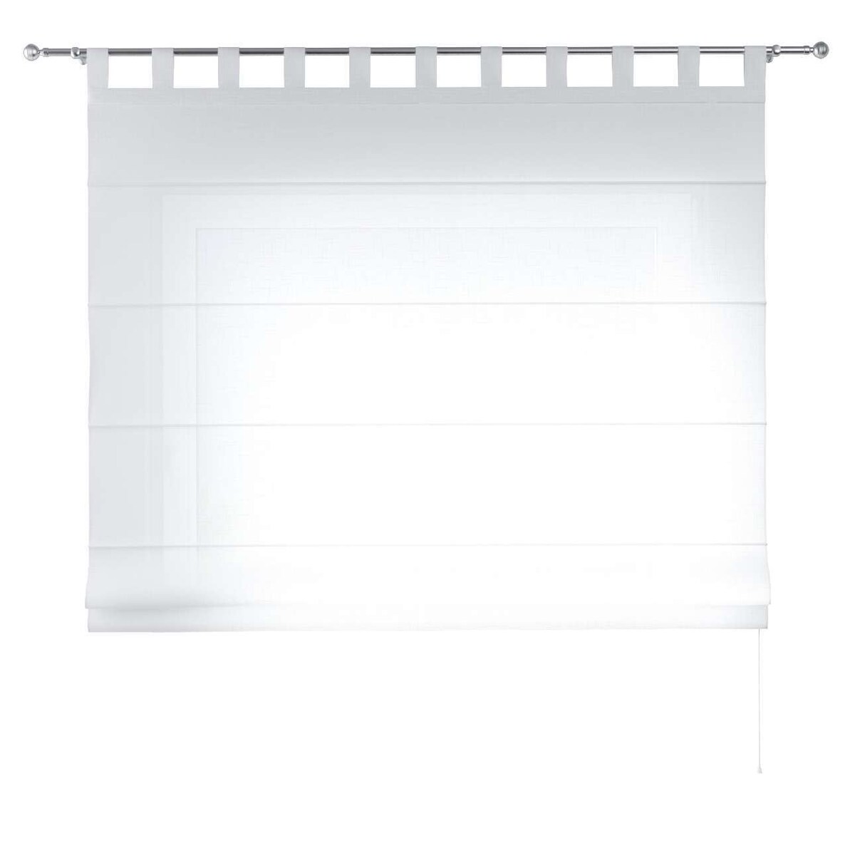 Roleta rzymska Verona 130x170 prześwitująca, biała