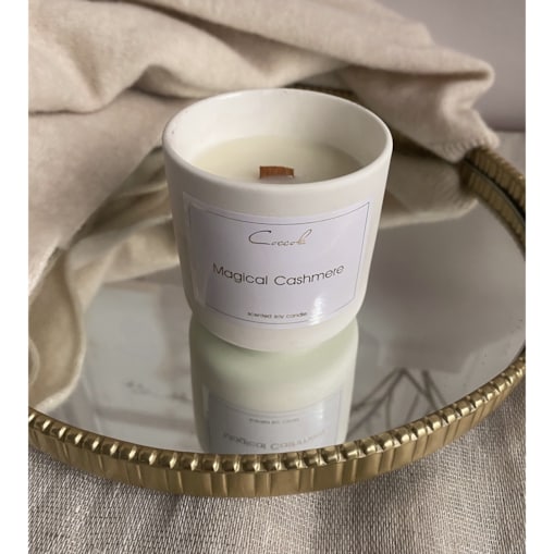 Magical Cashmere- 135 gram ekologiczna naturalna świeca sojowa naturalna
