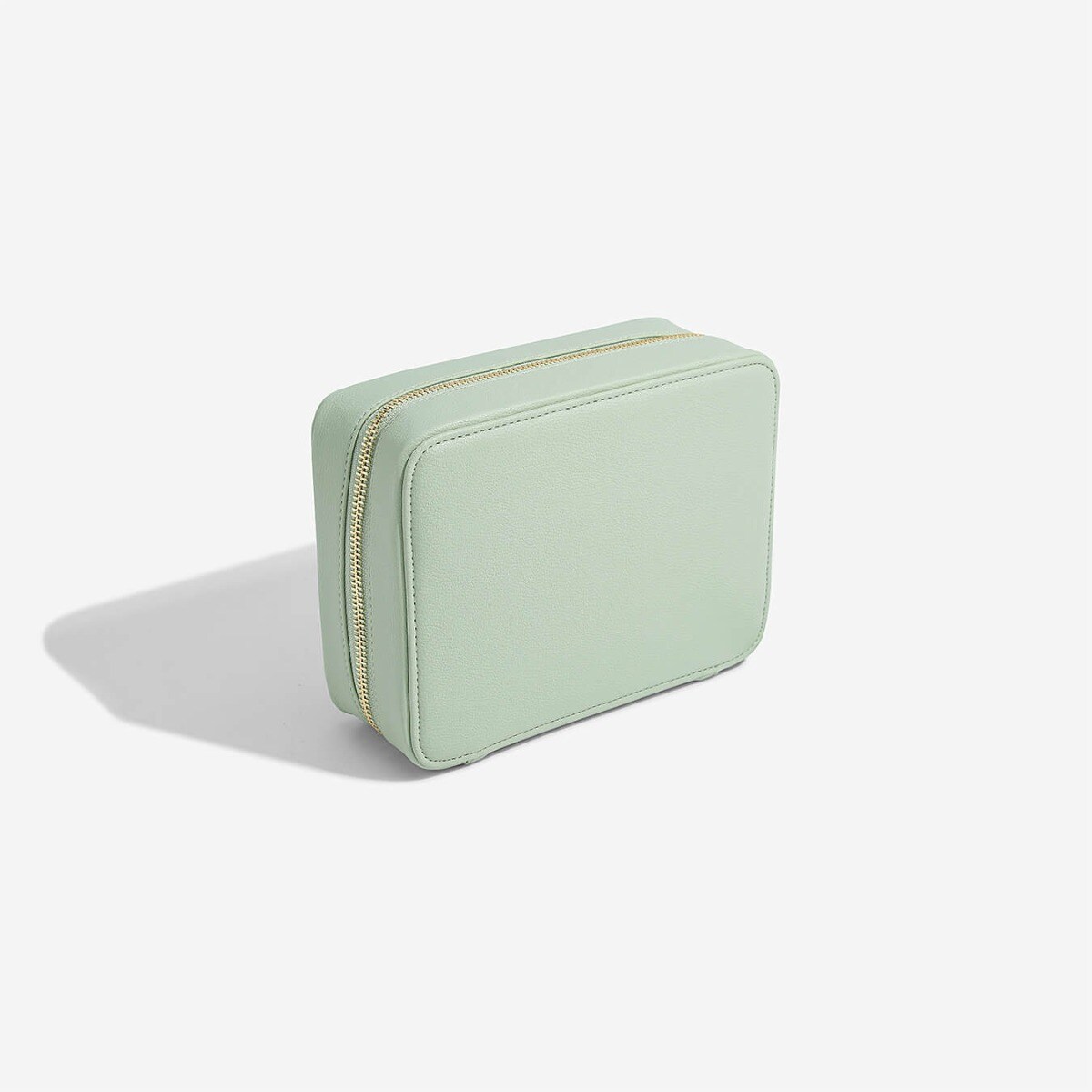 Etui na ładowarki i słuchawki Stackers Pebble zieleń szałwiowa