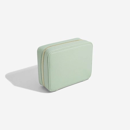 Etui na ładowarki i słuchawki Stackers Pebble zieleń szałwiowa