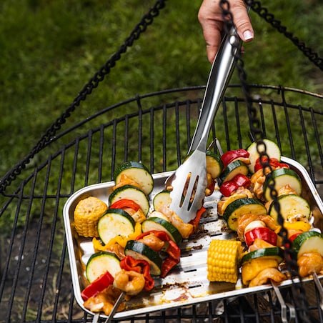 Zestaw przyborów do grilla, 3 elementy, Narzędzia do grillowania, KLAUSBERG
