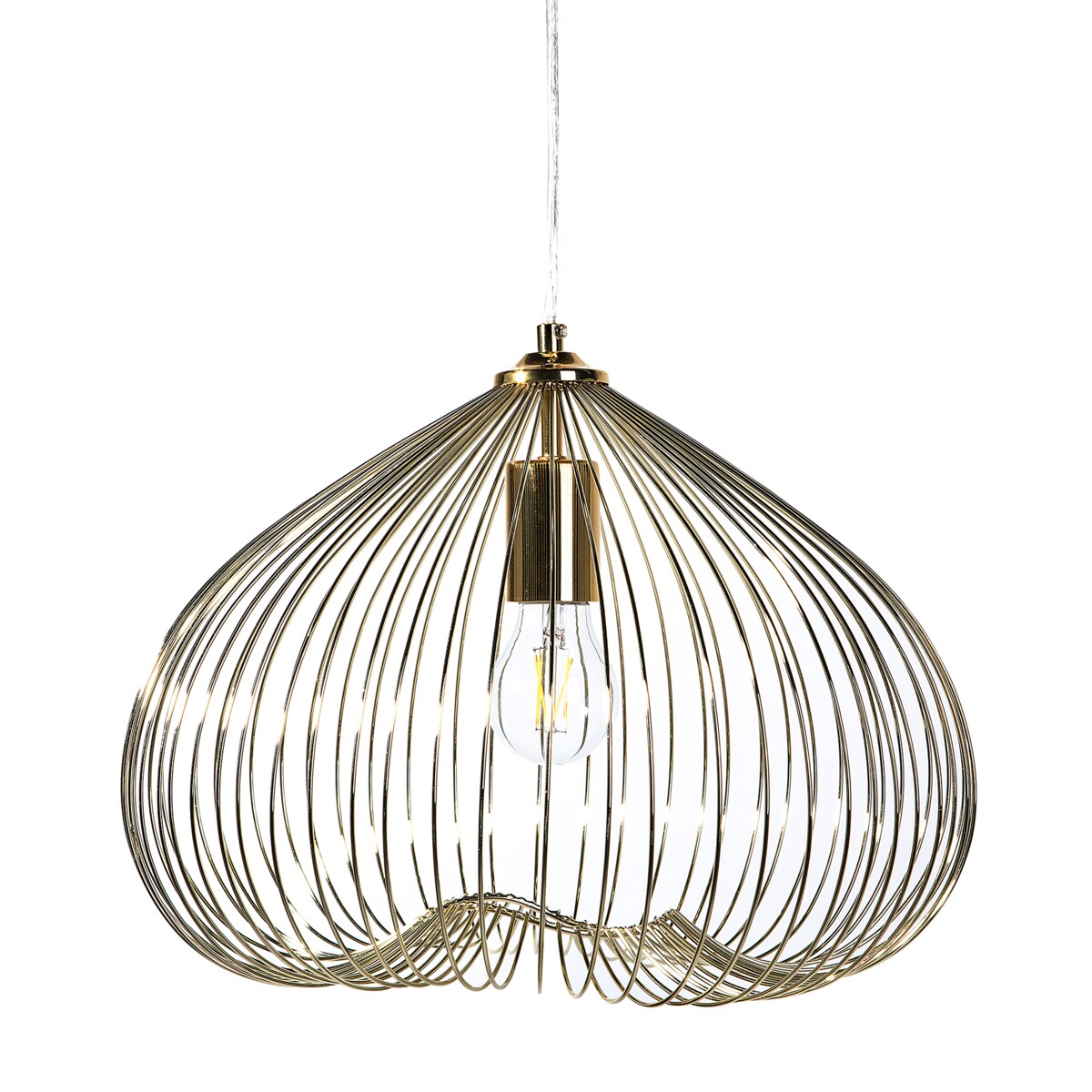 Lampa wisząca TORDINO Metal Złoty
