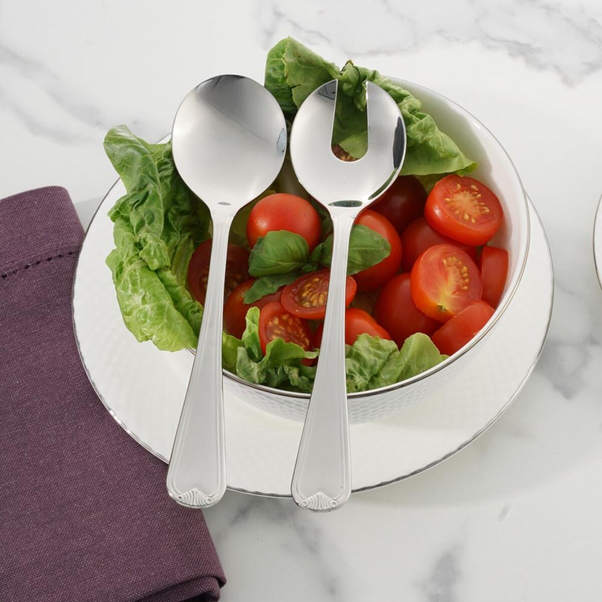 VILLA ITALIA Sztućce do sałaty 2 sztuki PRETORIA