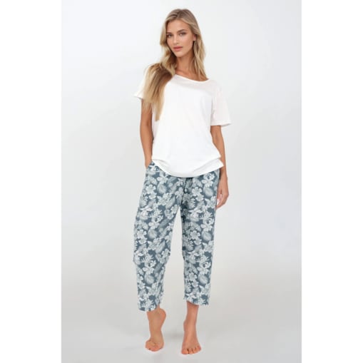 Piżama Casual Beauty Green, XXL