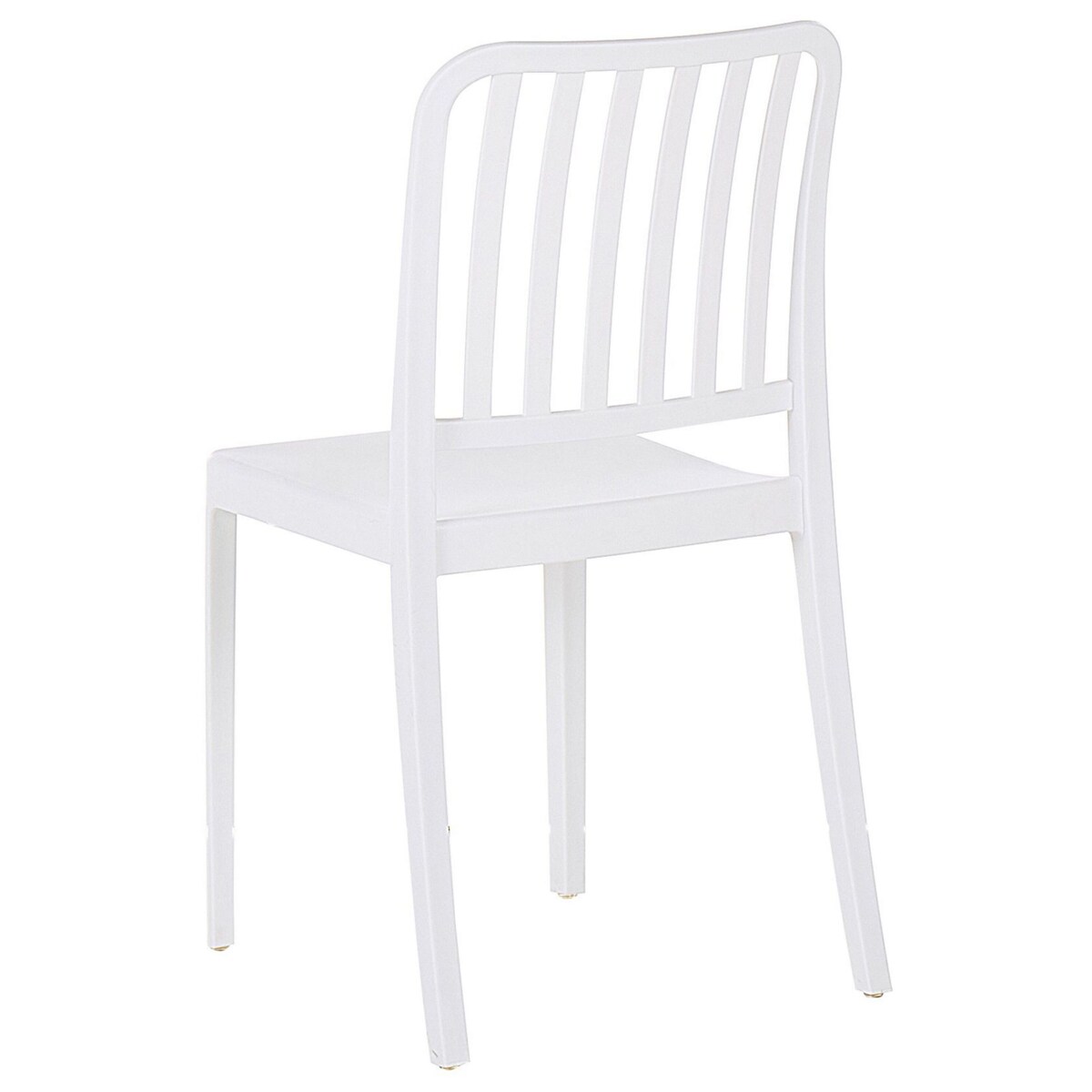 Zestaw 2 krzeseł ogrodowych biały SERSALE