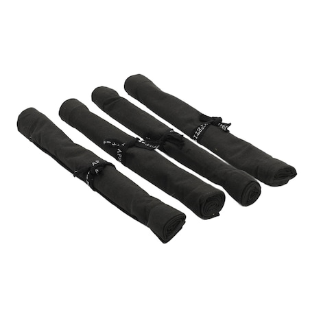 Podkładki na stół pod talerze, bawełniane, 4 sztuki, 48 x 33 cm