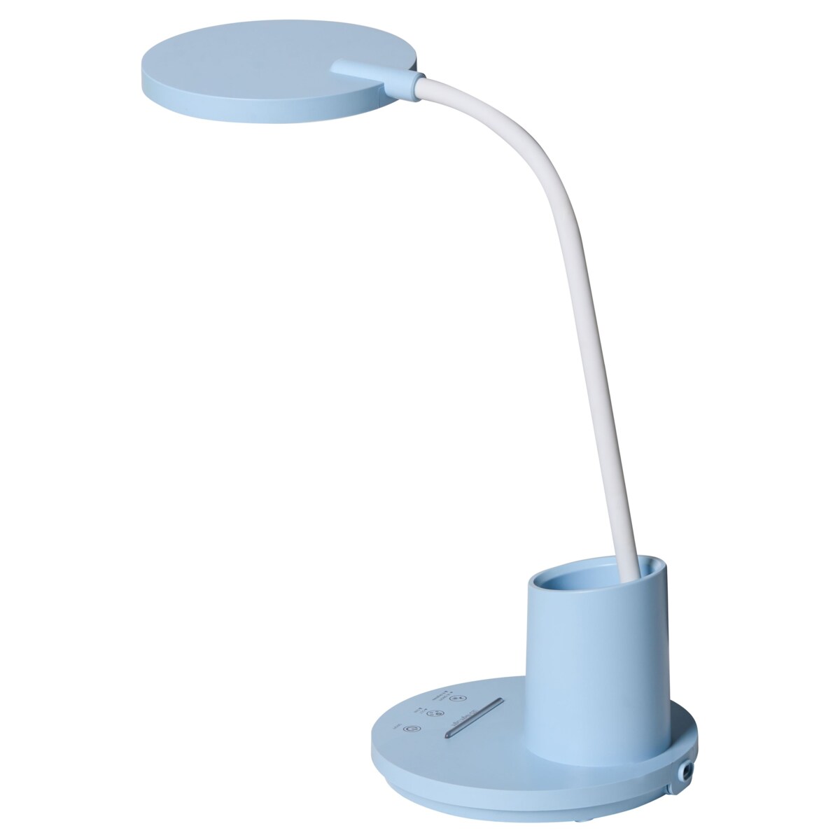 Lampa biurkowa LED VELA Ze ściemniaczem Niebieski