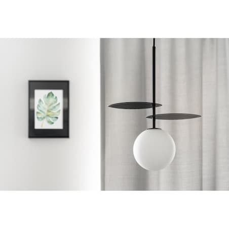 FYLLO A czarna sufitowa lampa wisząca