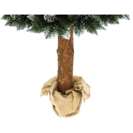 Choinka sztuczna Sosna srebrna z kryształkami na pniu