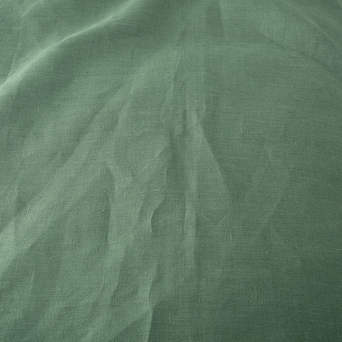 Komplet pościeli lnianej Linen 150x200cm green, 150 x 200 cm / 1 x 60 x 50 cm