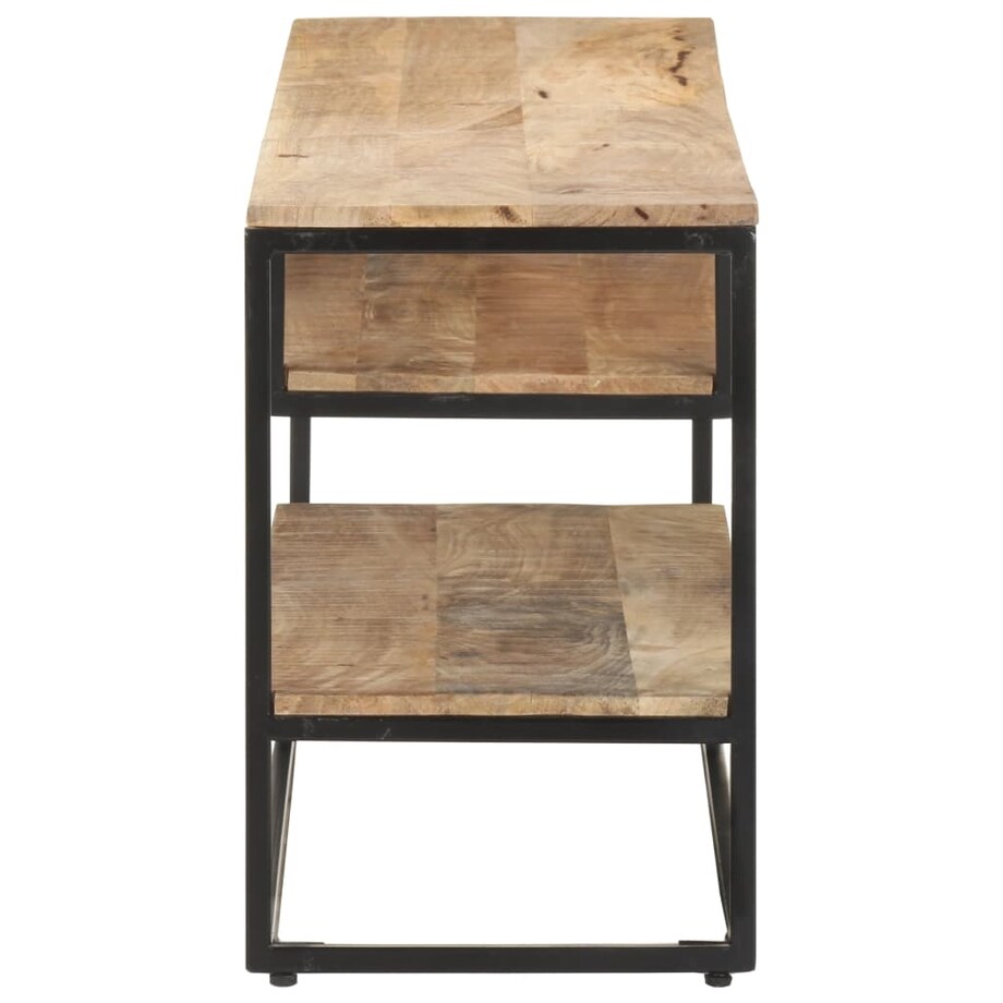 vidaXL Szafka pod TV, 130x30x45 cm, surowe drewno mango