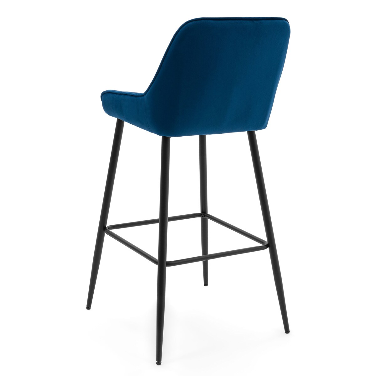 Hoker tapicerowany welurowy do salonu jadalni barowy glamour VASTO