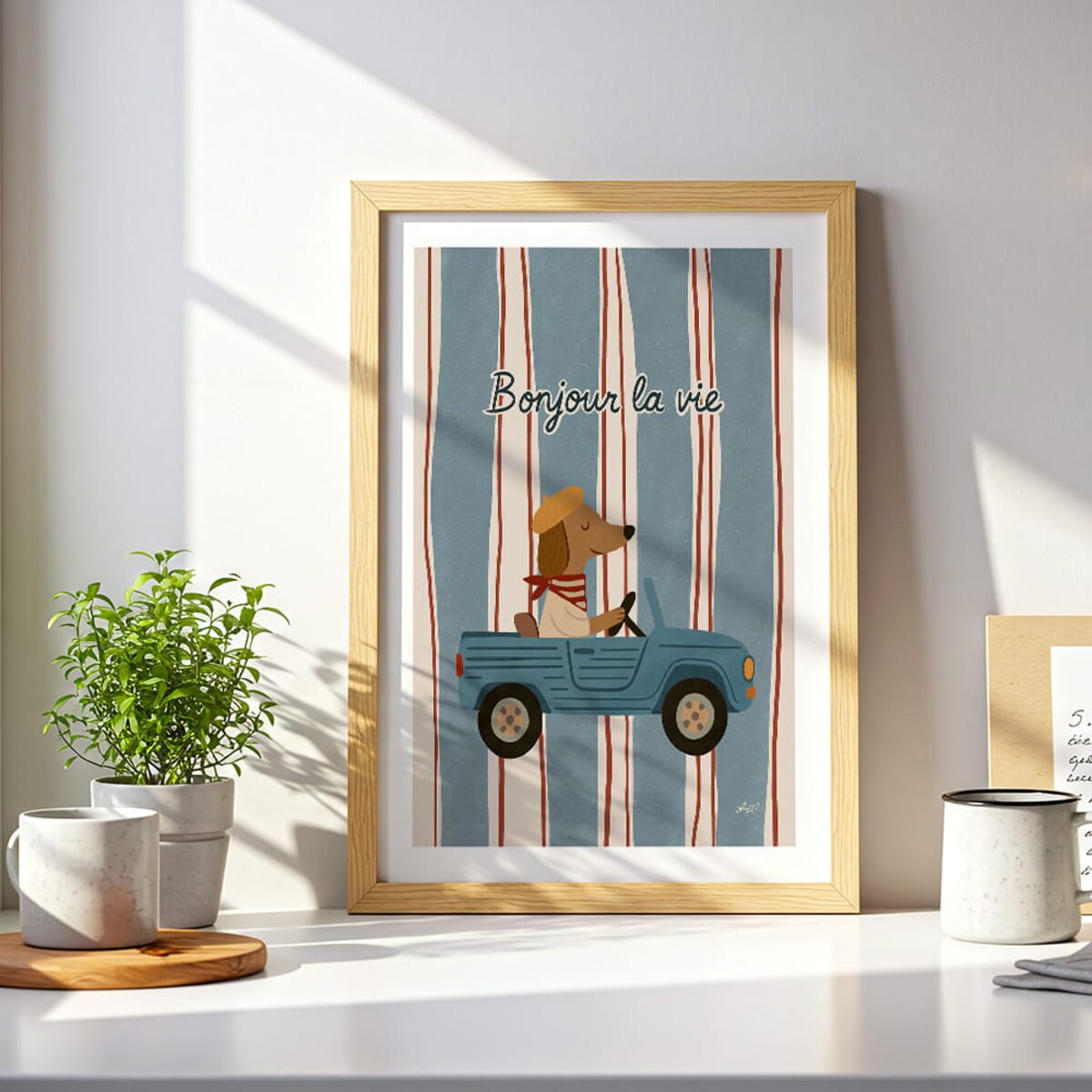 plakat mały kierowca z paryża 70x100