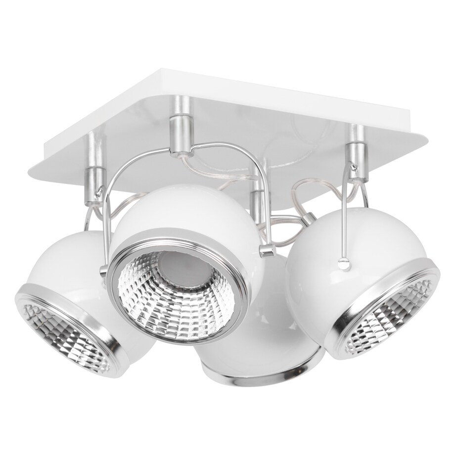 Lampa Sufitowa BRITOP Lighting 4xGU10 LED 6W Elegancka Biel w Klasycznym Stylu, Polski Producent, 1 szt.