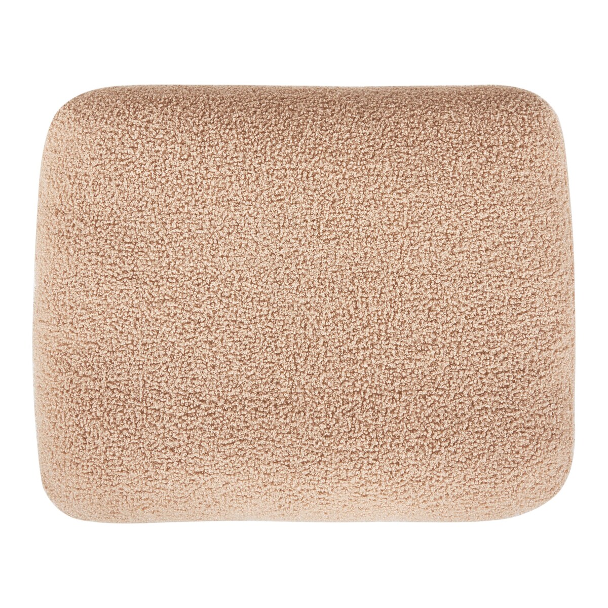 Szezlong boucle lewostronny jasnobrązowy ARTHEZE