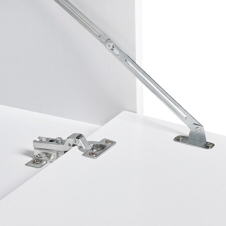 Szafka łazienkowa wisząca pod umywalkę CASCAVEL 80 cm Biały