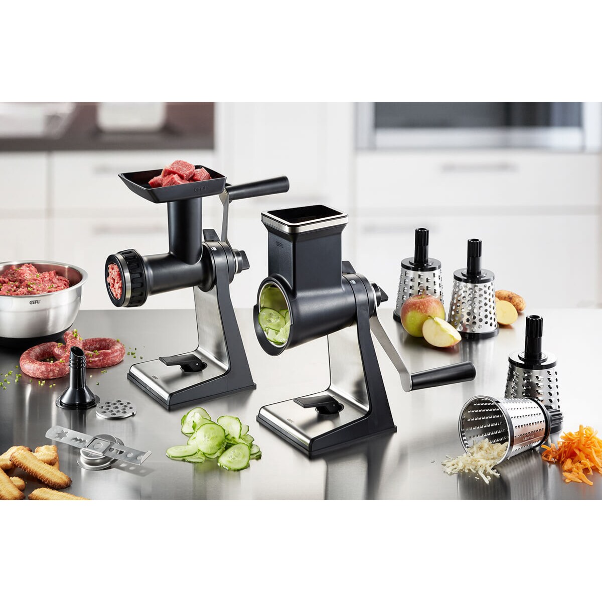 Tarka bębnowa z nakładką do mięsa TRANSFORMA®