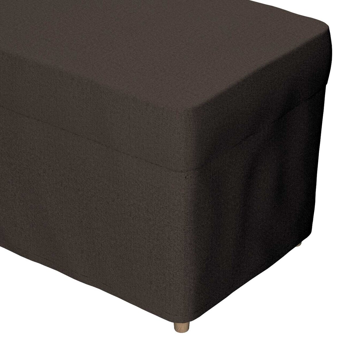 Pokrowiec na podnóżek Strandmon, brązowy, 60 x 42 x 41 cm, Etna