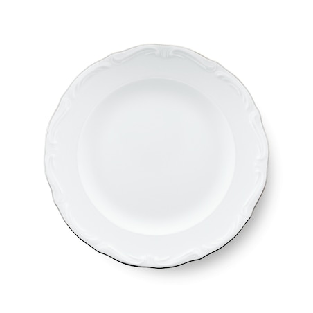 Talerz płytki 19 cm Maria Teresa Platynowa Linia G237