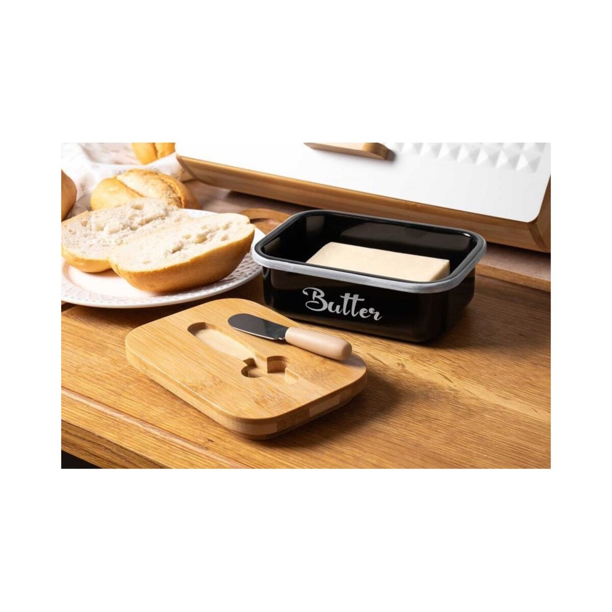 Brunbeste maselniczka z nożykiem 2671