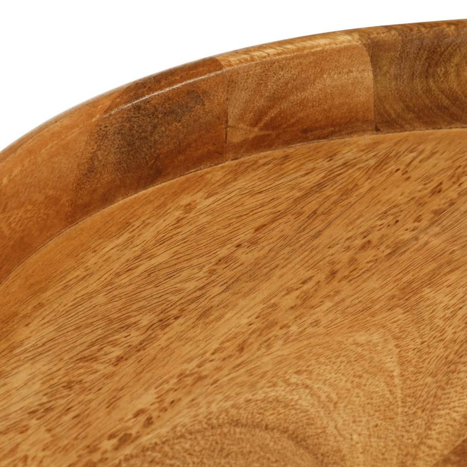 vidaXL Okrągłe stoliki kawowe, 3 szt., lite drewno mango