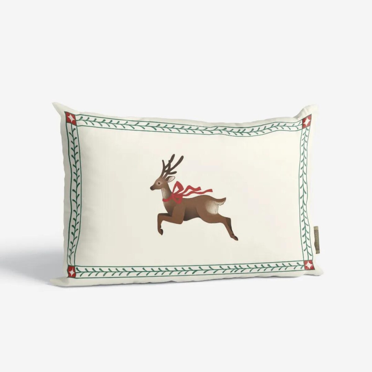 Poduszka świąteczna - retro renifer